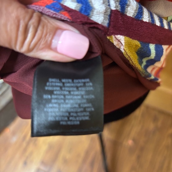 Anthropologie Maeve Au Revoir Library Shift Dress Cap Sleeve Scoop Neck Size 4 - Picture 10 of 10